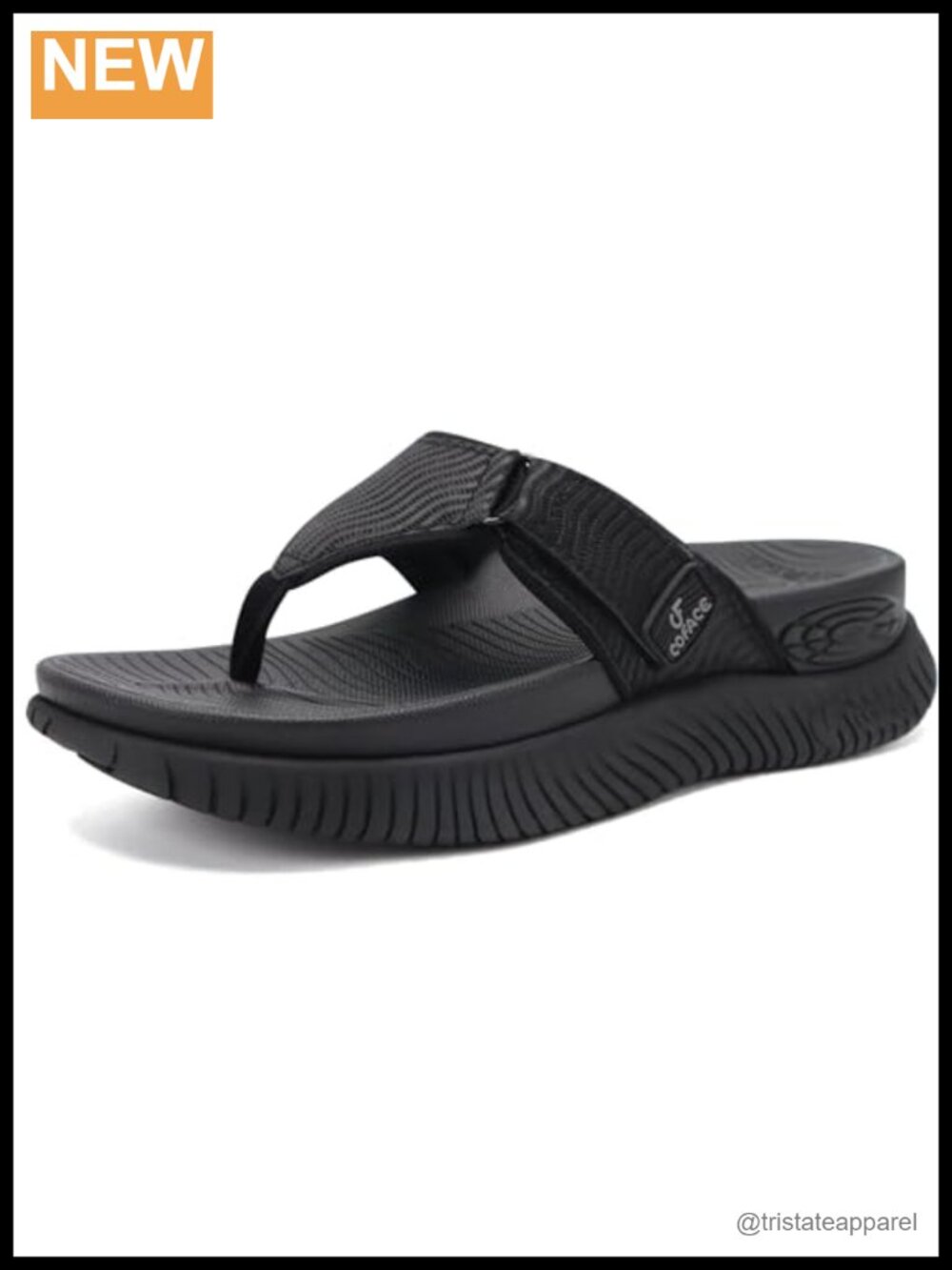 COFACE Orthopedic Flip Flops EVA Arch Support Thick Sole Beach Sandals